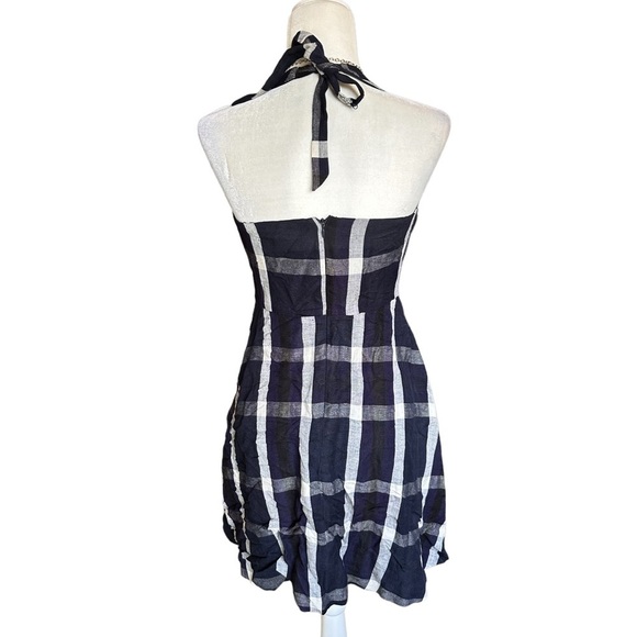 Anthropologie Eva Franco - Linen Blend Plaid Dress - Picture 3 of 6